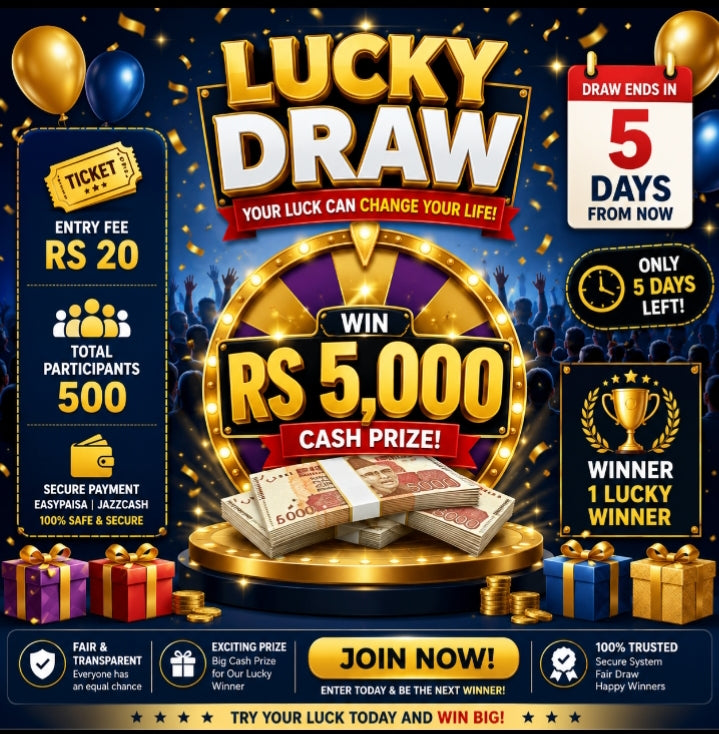 Easy lucky Draw win and smile