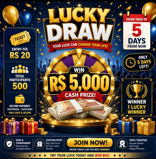 Easy lucky Draw win and smile
